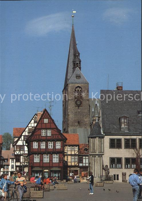 Quedlinburg Harz Marktplatz