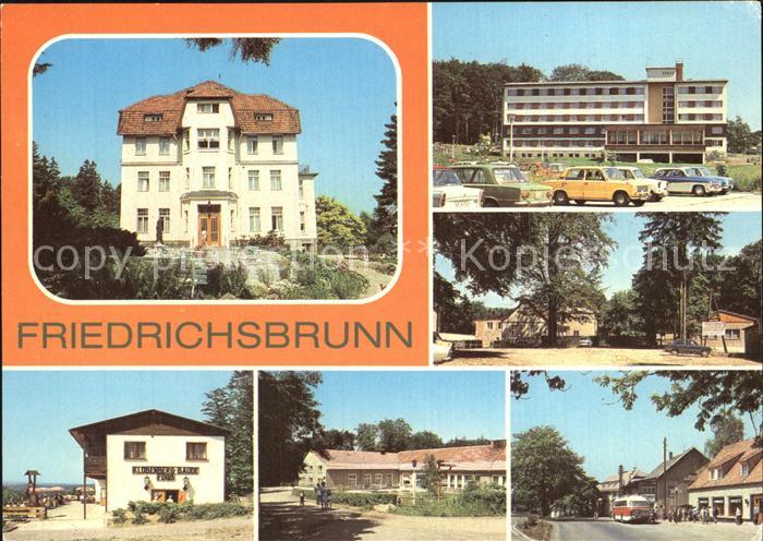 Friedrichsbrunn Harz Sanatorium Bettenhaus Kurt Dillge Ferienheim Viktorshoehe