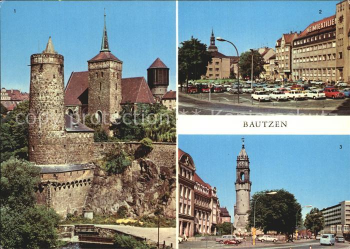 Bautzen Sachsen Alte Wasserkunst Michaeliskirche Platz der Roten Armee Reichentu