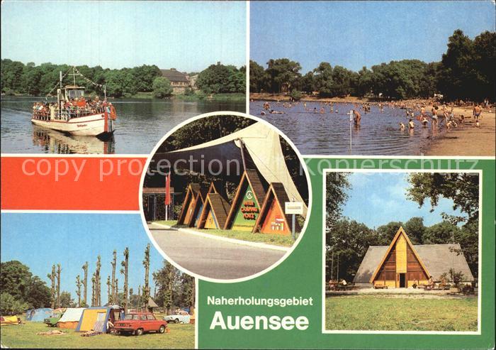 LEIPZIG Sachsen Auensee Strandbad Campingplatz
