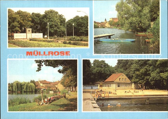 Muellrose Sowjetisches Ehrenmal See Strandbad