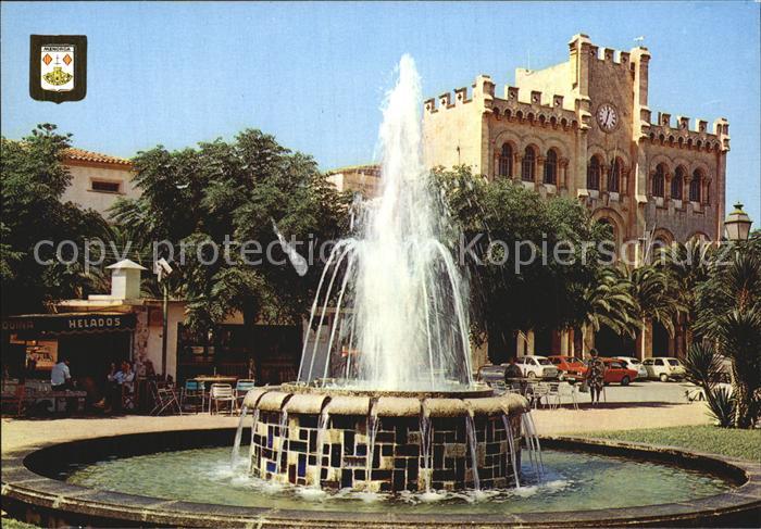 Menorca Fountain Town Hall
