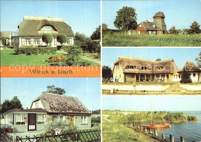 Wieck Darss Schifferhaus Cafe Wieck Eiscafe Lange