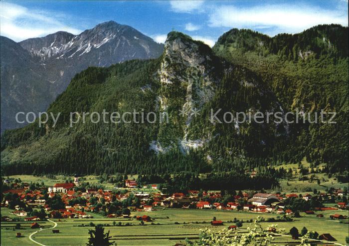 OBERAMMERGAU Bayern Panorama