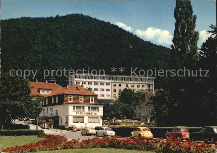 Bad Wildungen Cafe Hubertus Sanatorium Rheinhardsquell