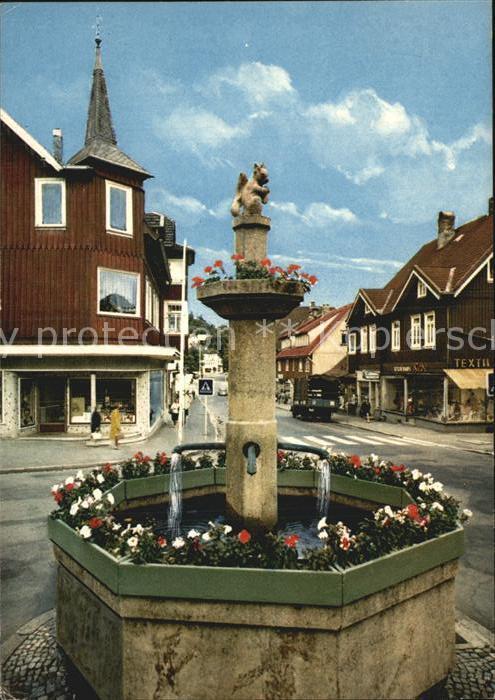 Braunlage Harz Am Brunnen