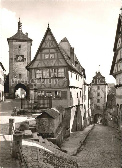 Rothenburg Tauber Ploenlein