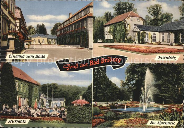Bad Driburg Kurplatz Kurpark