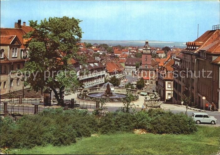 Gotha Thueringen Wasserkunst Rathaus