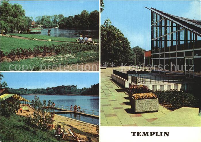 Templin Ratsteich Badestrand Luebbensee Erholungsheim Salvador Allende