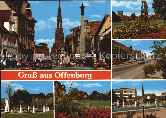 Offenburg Hauptstrasse Ree-Anlagen und Buergerpark