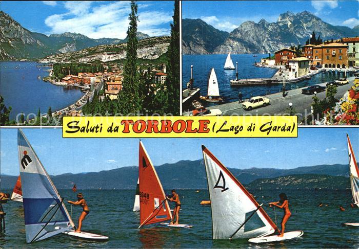 Torbole Lago di Garda fa hafen Surfen