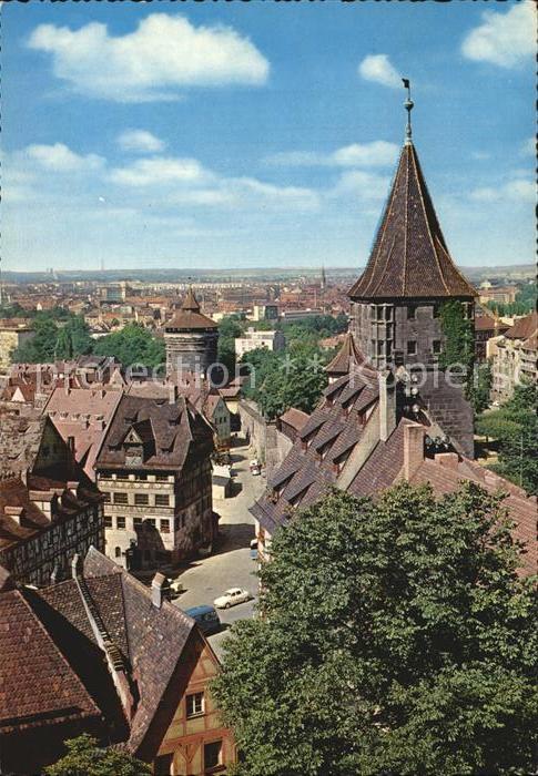 NueRNBERG  CITY Blick von der Burg