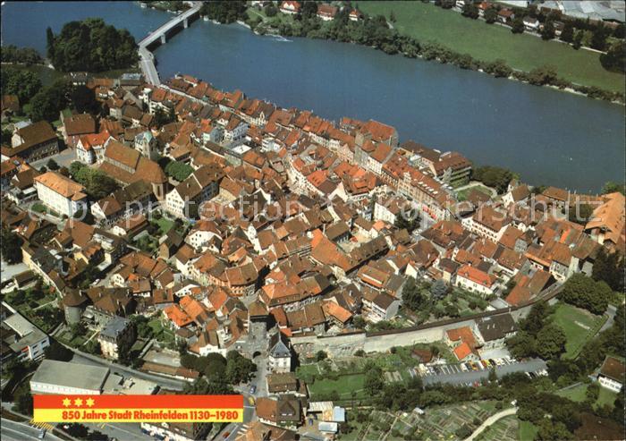 Rheinfelden Baden Fliegeraufnahme