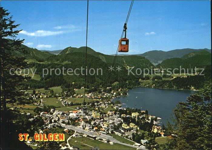 St Gilgen Salzkammergut mit Seilbahn