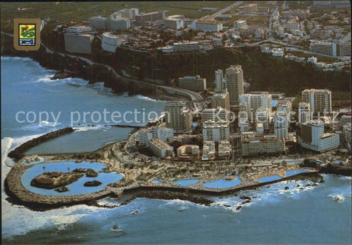 Puerto de la Cruz Fliegeraufnahme