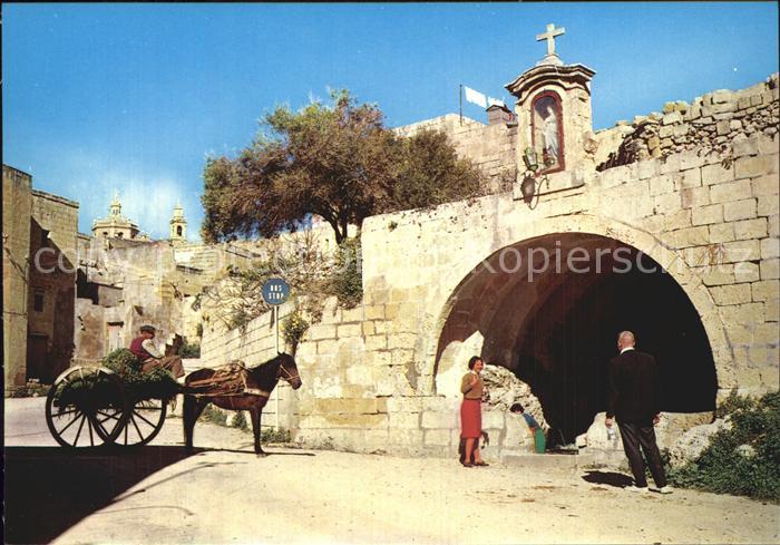 Gozo Malta ?ffentlicher Waschplatz zur Zeit der Ritter