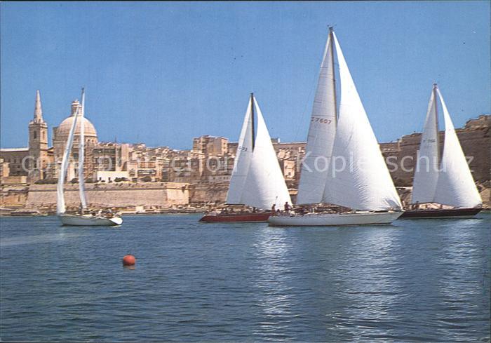 Marsamxett Segelboote