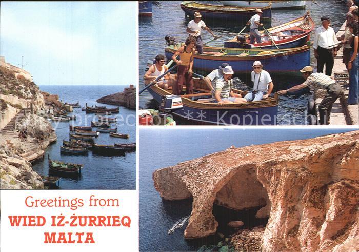 Wied iz-Zurrieq Harbour and  Blue Grotto