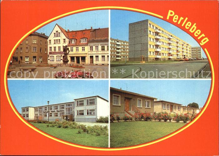 Perleberg Markt Heinrich-Heine-Strasse Dergenthiner Strasse