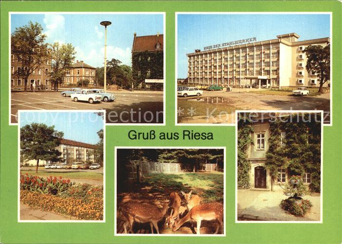 Riesa Sachsen Greifswalder Strasse Haus der Stahlwerker