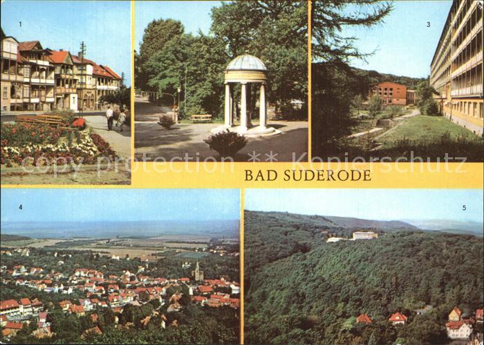 Bad Suderode Thomas-M?ntzer-Turm Sanatorium Willi Agatz Kurpark