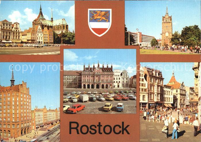 ROSTOCK  CITY Kroepeliner-Tor Lange-Strasse