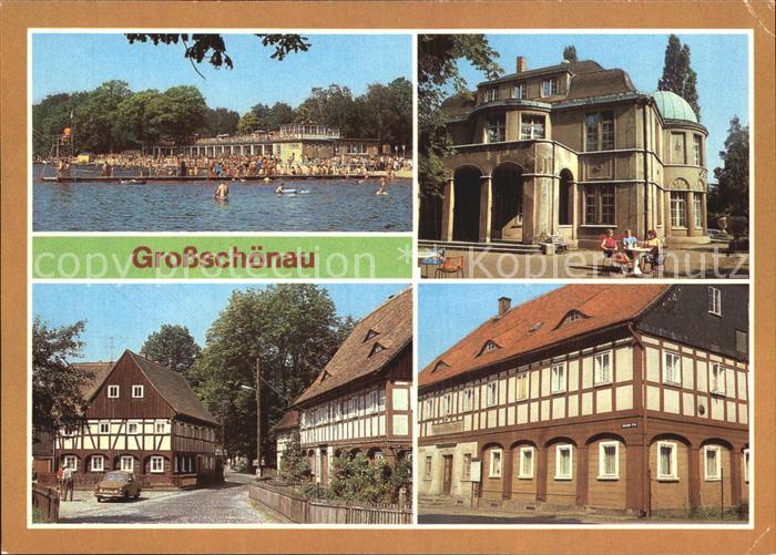 Grossschoenau Sachsen Strandbad Erholungsheim Julius Woerdelmann Theodor Haebler