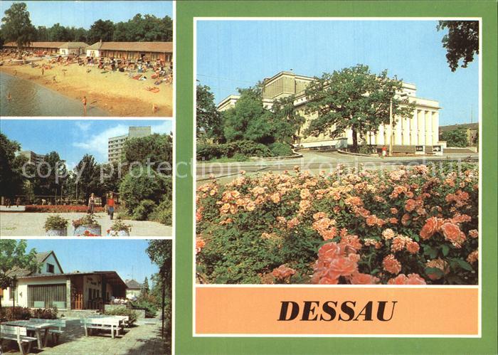 Dessau-Rosslau Strandbad Adria Landestheater Restaurant Jaegerklause