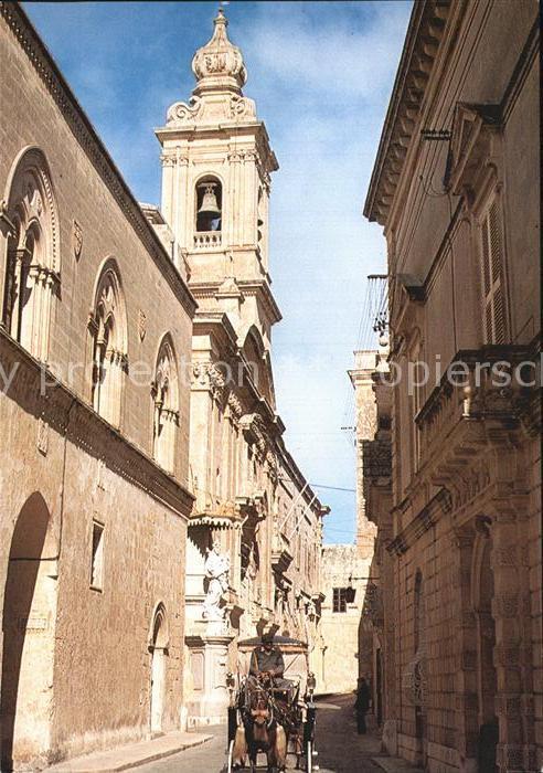 Malta Villegaignon Street Mdina