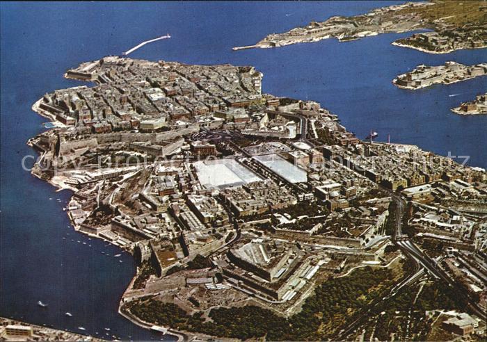 Valletta Fliegeraufnahme mit Floriana