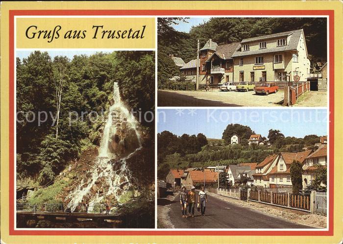 Trusetal Wasserfall Restaurant Eisensteinstrasse