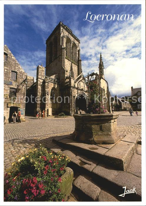 Locronan Kirchenplatz