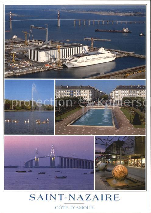 Saint-Nazaire Loire-Atlantique Hafen Bruecke