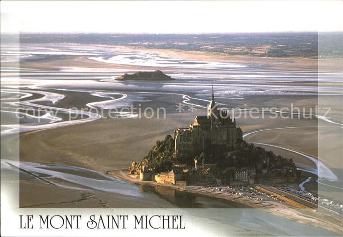 Le Mont-Saint-Michel Fliegeraufnahme