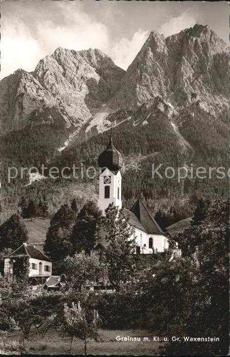 Grainau mit Waxenstein