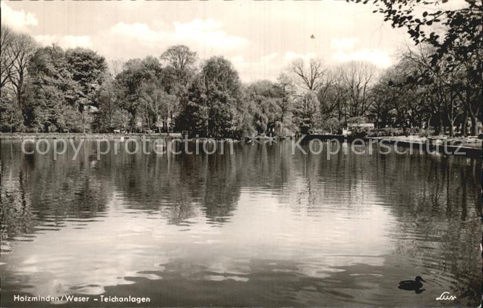 Holzminden Weser Teichanlagen