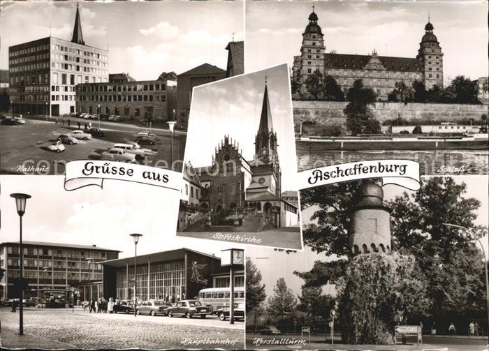 Aschaffenburg Main Herstallturm Schloss