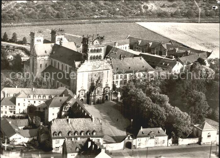 TRIER  CITY Basilika Stm Matthias Fliegeraufnahme