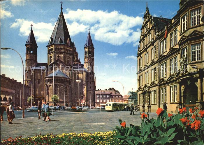 Mainz Rhein Dom mit Gutenberg-Museum