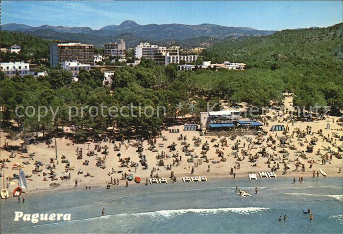 Paguera Mallorca Islas Baleares Fliegeraufnahme