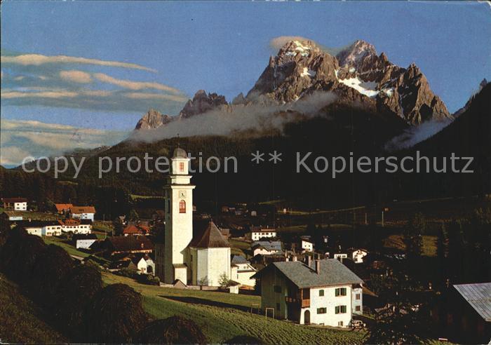 Sexten Sesto Suedtirol gegen Rotwand