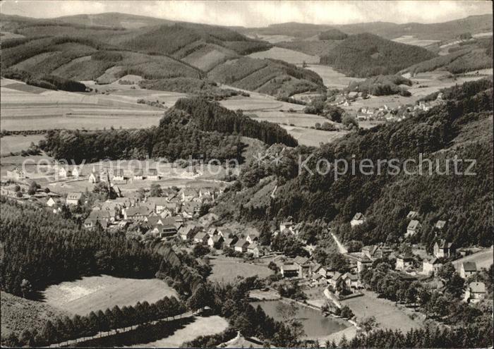 Bilstein Sauerland Fliegeraufnahme