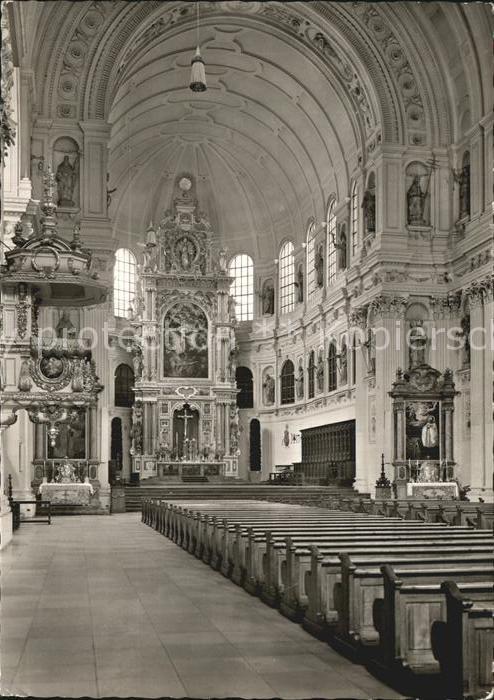 Muenchen Bayern Kirche St. Michael innen