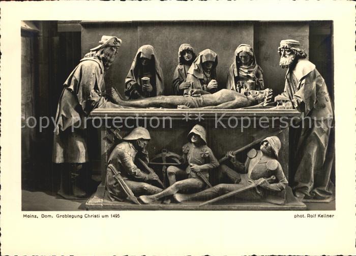 Mainz Rhein Dom Grablegung-Christi