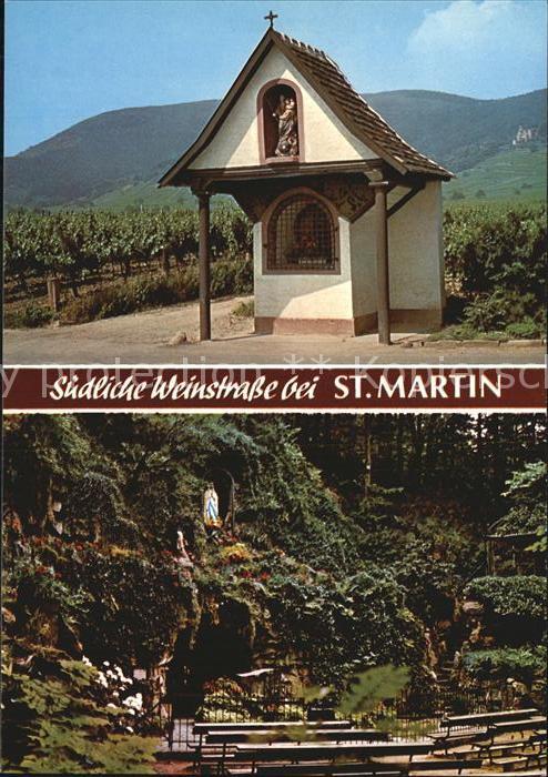 Edenkoben Suedliche Weinstrasse bei St. Martin Bildhaeusel