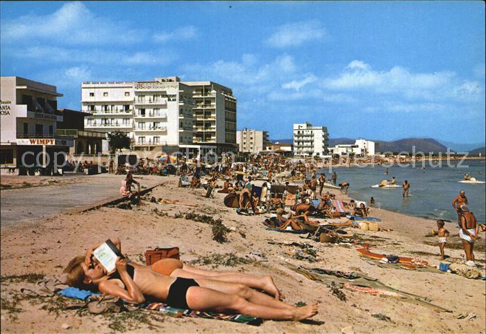 Can Picafort Mallorca Strandleben