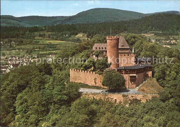 Gladenbach Lahn Hessen Fliegeraufnahme Schloss