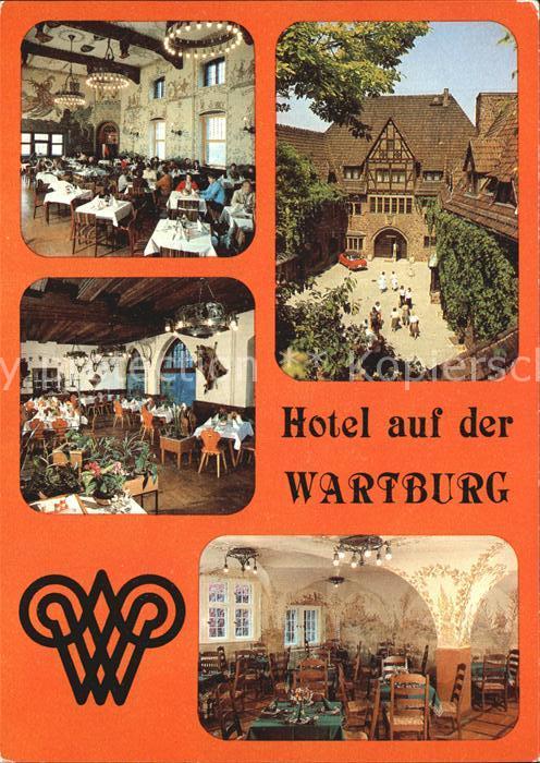 Wartburg Eisenach mit Hotel Restaurant