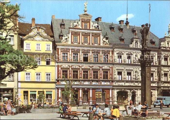 ERFURT  CITY Fischmarkt mit Roland Gildehaus